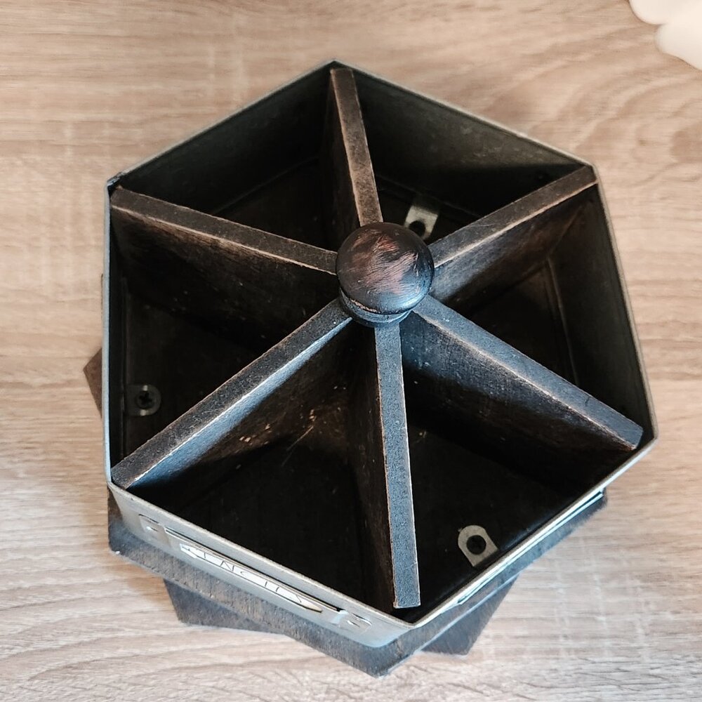 Rae Dunn by Designstyles Rotating Steel Stationary Organizer Holder Cup - Picture 4 of 5